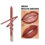 Beauty Glazed Waterproof & long lasting lip liner 0.6g B104 Mocha Brown