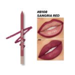 Beauty Glazed Waterproof & long lasting lip liner 0.6g B108 Sangria Red