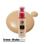 W7 HD Foundation – Creme Brule 30ml