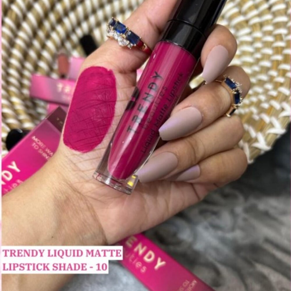 Trendy Beauties Liquid Matte Lipstick - Image 11