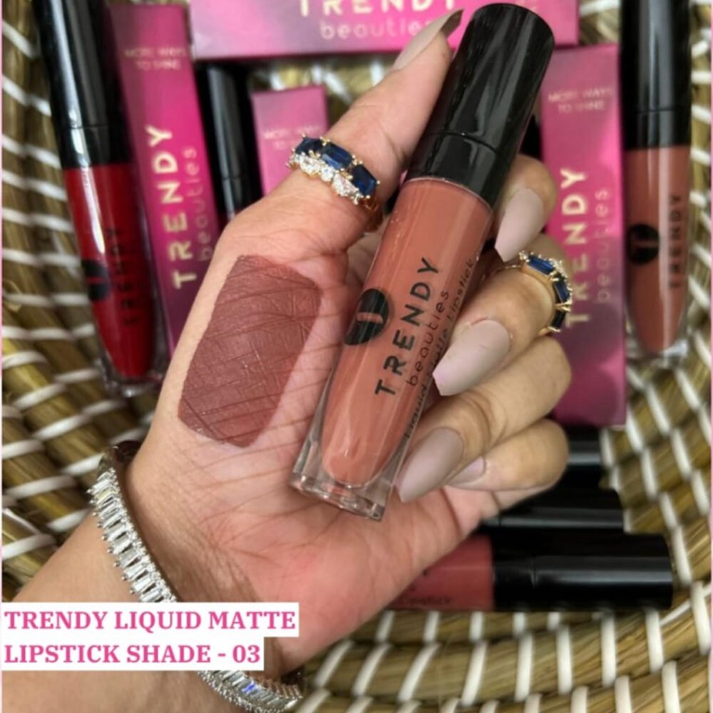 Trendy Beauties Liquid Matte Lipstick - Image 4