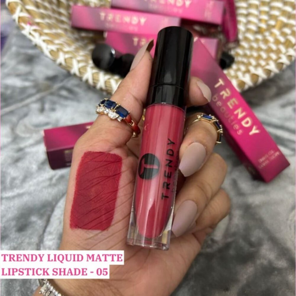 Trendy Beauties Liquid Matte Lipstick - Image 6