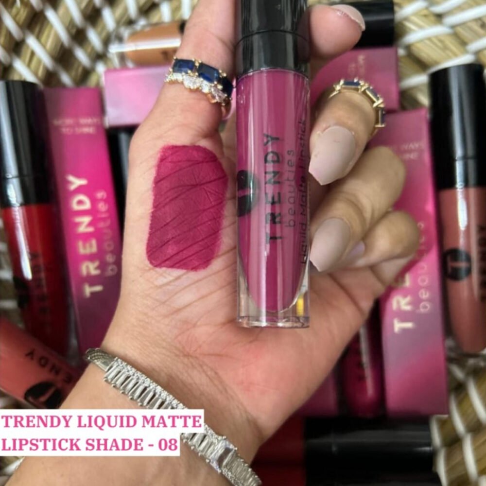 Trendy Beauties Liquid Matte Lipstick - Image 9